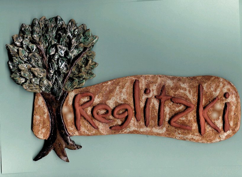 T�rschild bei der Familie Reglitzki in Bovenden, Am Felsenkeller 5